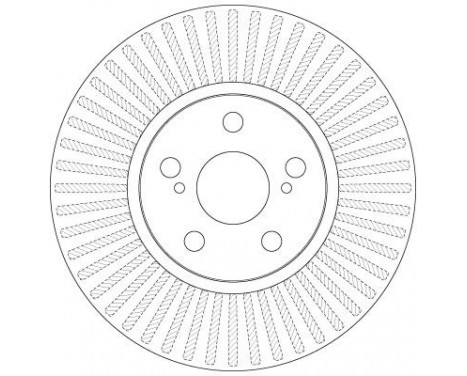 Brake Disc DF6234 TRW, Image 3