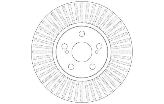 Brake Disc DF6234 TRW, Image 2