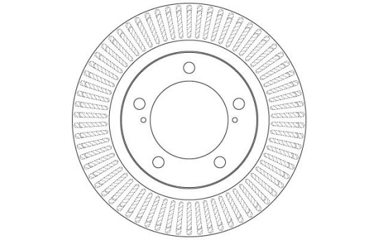 Brake Disc DF6239S TRW, Image 3