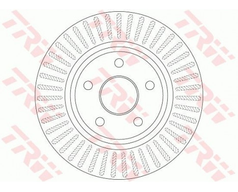 Brake Disc DF6251 TRW