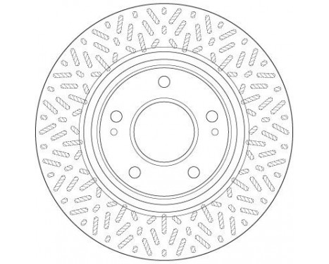 Brake Disc DF6259 TRW, Image 2