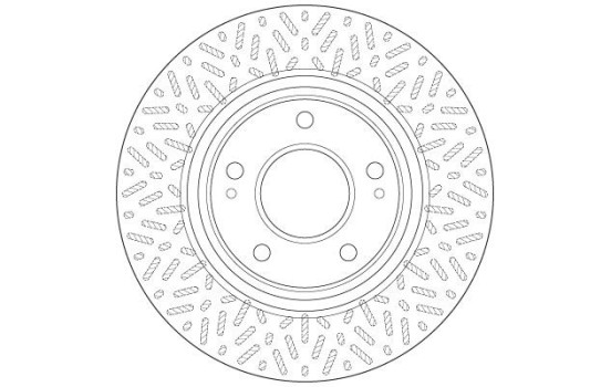 Brake Disc DF6259 TRW