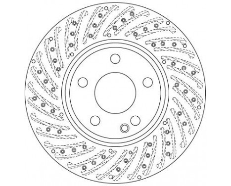 Brake Disc DF6262S TRW, Image 4