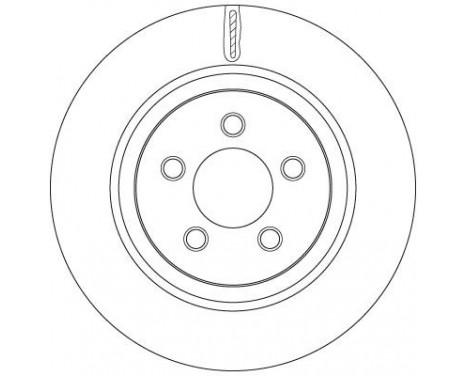 Brake Disc DF6263 TRW, Image 2