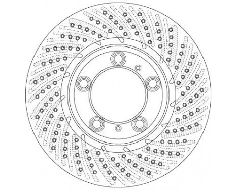 Brake Disc DF6267S TRW, Image 3