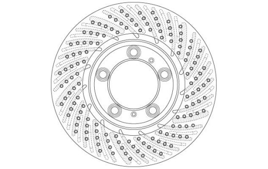 Brake Disc DF6267S TRW, Image 2