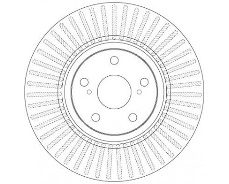 Brake Disc DF6268 TRW, Image 2