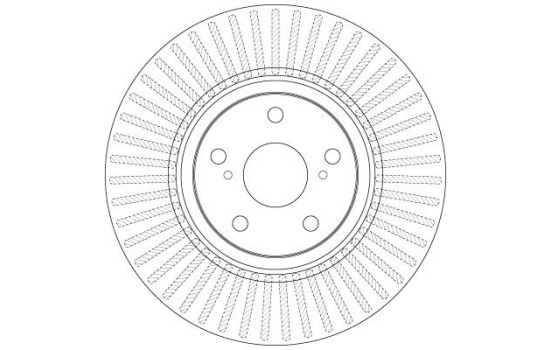 Brake Disc DF6268 TRW, Image 2