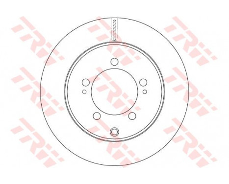 Brake Disc DF6274 TRW