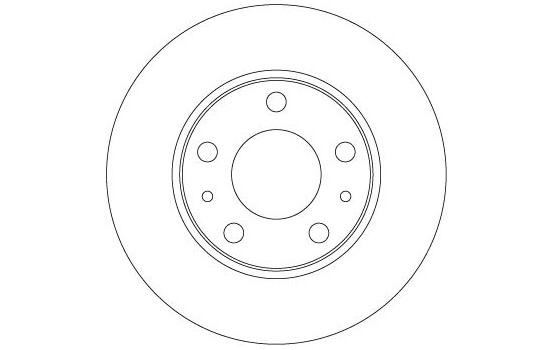 Brake Disc DF6287 TRW