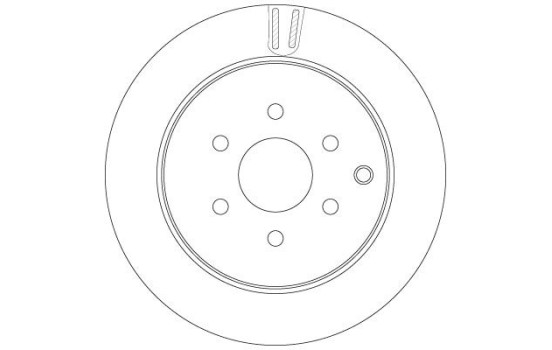 Brake Disc DF6289 TRW, Image 2