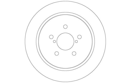 Brake Disc DF6290 TRW, Image 3