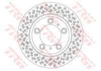 Brake Disc DF6298S TRW