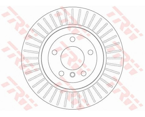 Brake Disc DF6299 TRW, Image 2