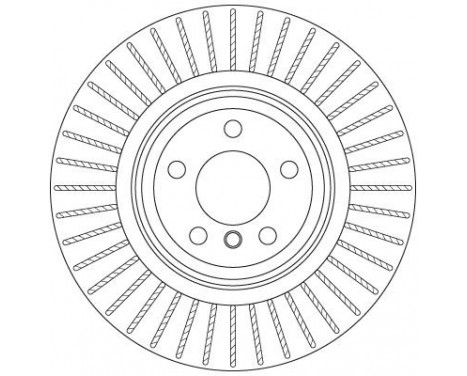 Brake Disc DF6311S TRW, Image 2