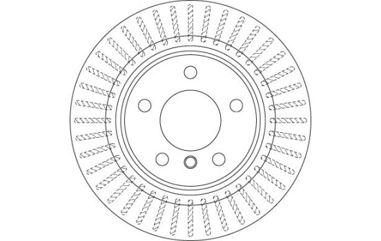 Brake Disc DF6313 TRW, Image 2