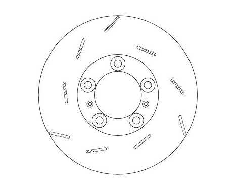 Brake Disc DF6320S TRW, Image 2