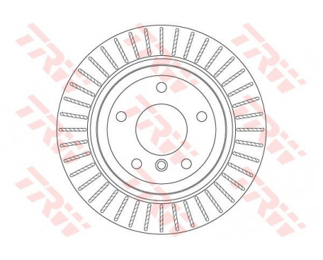 Brake Disc DF6329 TRW