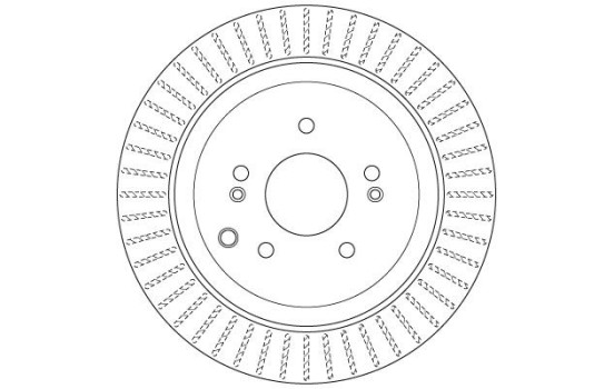 Brake Disc DF6330 TRW, Image 2