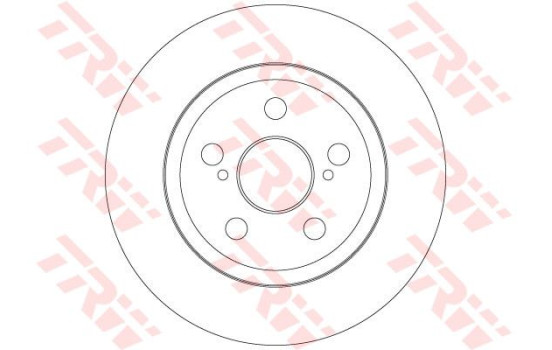 Brake Disc DF6331 TRW