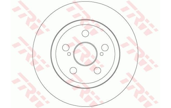 Brake Disc DF6331 TRW, Image 2