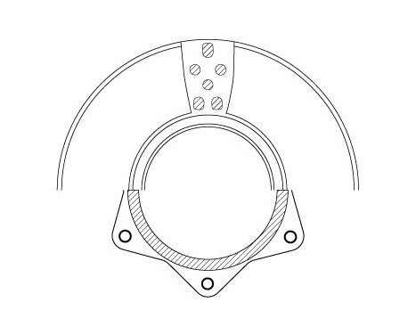 Brake Disc DF6333S TRW, Image 2
