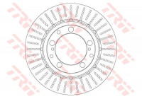 Brake Disc DF6336 TRW