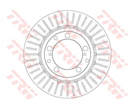 Brake Disc DF6336 TRW