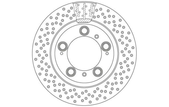 Brake Disc DF6337S TRW, Image 3