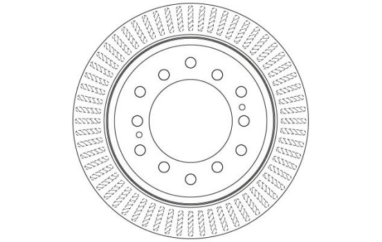 Brake Disc DF6342 TRW, Image 2