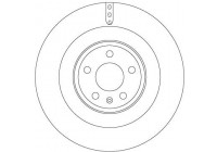 Brake Disc DF6343S TRW