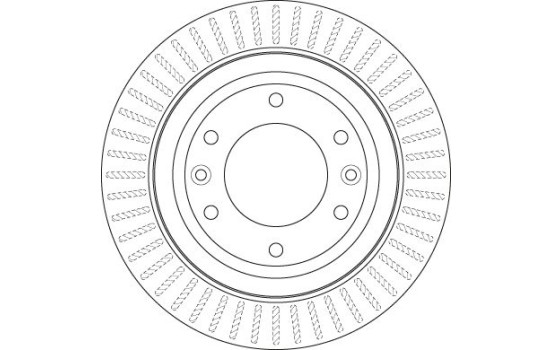 Brake Disc DF6350 TRW, Image 2