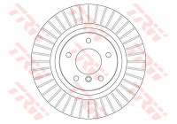 Brake Disc DF6352S TRW