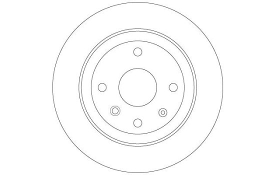 Brake Disc DF6360 TRW, Image 2