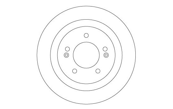 Brake Disc DF6367 TRW