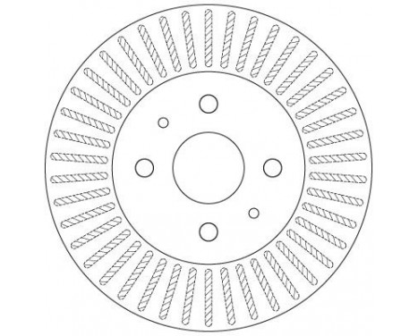 Brake Disc DF6407 TRW, Image 2