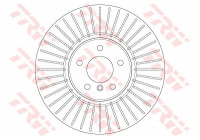 Brake Disc DF6408S TRW