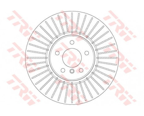 Brake Disc DF6408S TRW