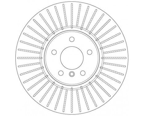 Brake Disc DF6408S TRW, Image 3