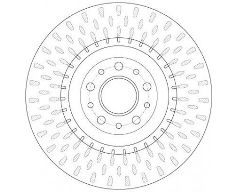 Brake Disc DF6424 TRW, Image 3