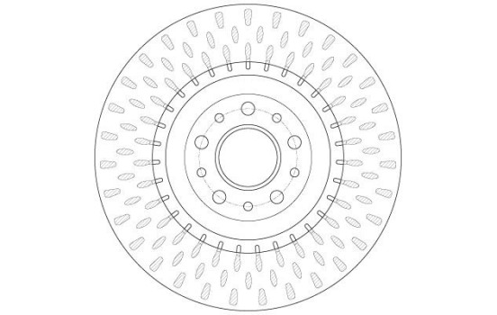 Brake Disc DF6424 TRW, Image 3