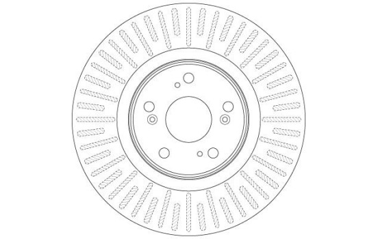 Brake Disc DF6437 TRW, Image 2