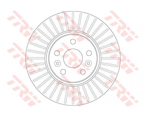 Brake Disc DF6449 TRW