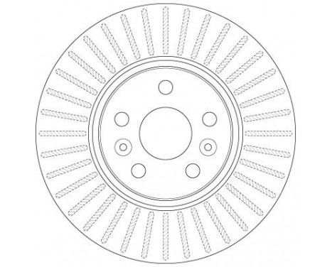 Brake Disc DF6449 TRW, Image 3