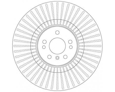 Brake Disc DF6456S TRW, Image 3