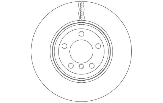 Brake Disc DF6471 TRW, Image 3