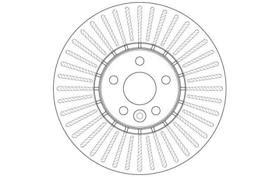 Brake Disc DF6472S TRW, Image 3