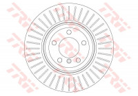 Brake Disc DF6476S TRW