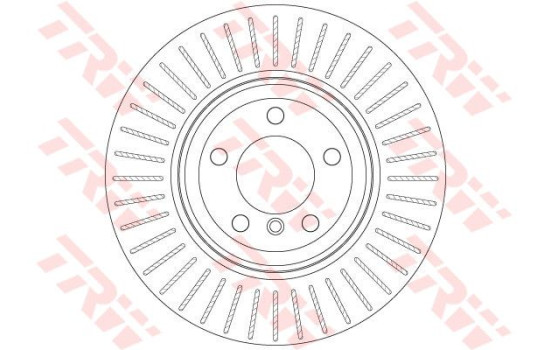 Brake Disc DF6476S TRW