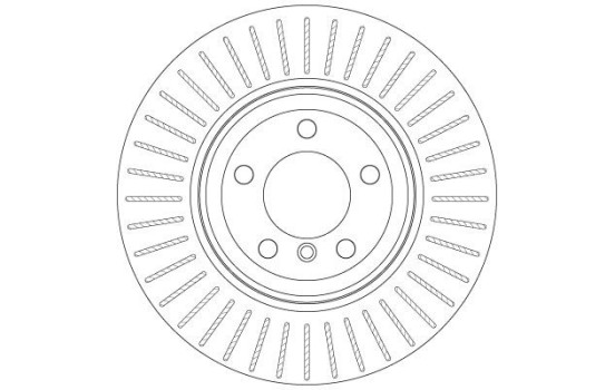 Brake Disc DF6476S TRW, Image 3